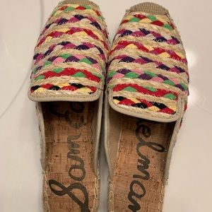 Sam Edelman woven/tweed Slip On Mules